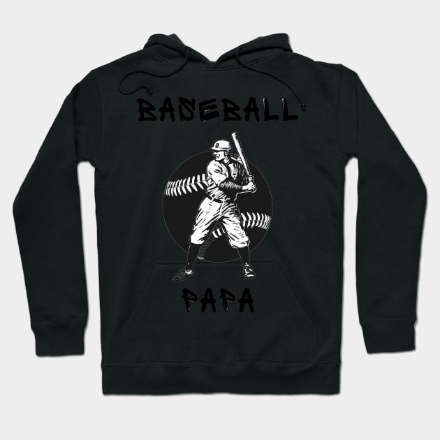 Baseball papa Hoodie by IOANNISSKEVAS